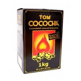 Tom Cococha Kokoskohle Premium Gold 1Kg 