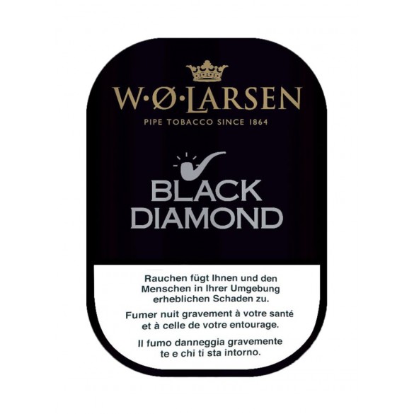 W.Ø. Larsen Black Diamond Pfeifentabak 100g