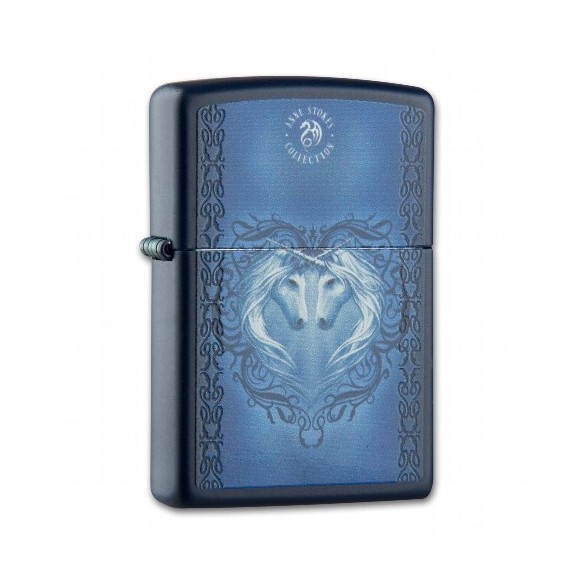 Zippo Anne Stokes weisse Einhörner Feuerzeug Zippo Anne Stokes weisse Einhörner Feuerzeug