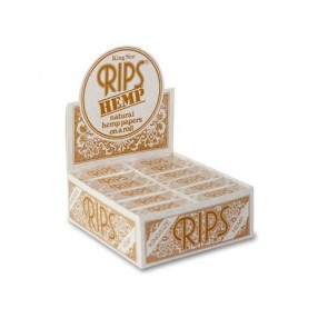 Rips Hemp King Size Braun  Box  24 Rollen