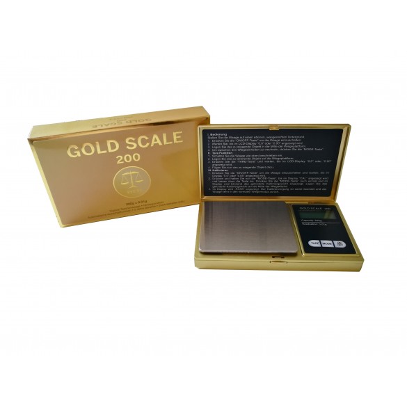 Gold Scale 200 x 0.01 gr. 