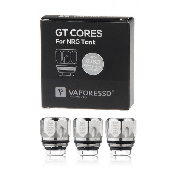 3 x Vaporesso NRG GT4 Coil 0.15 Ohm 