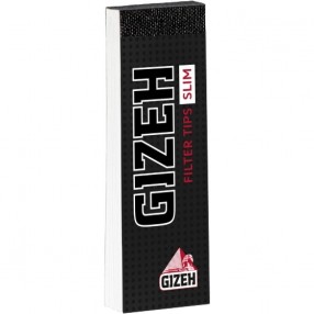 GIZEH Black Filter Tips Slim Schachtel