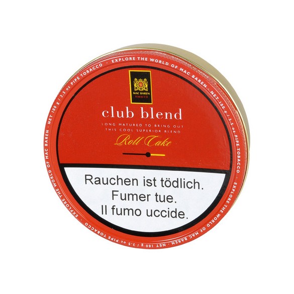 Mac Baren Club Blend Pfeifentabak 100gr.