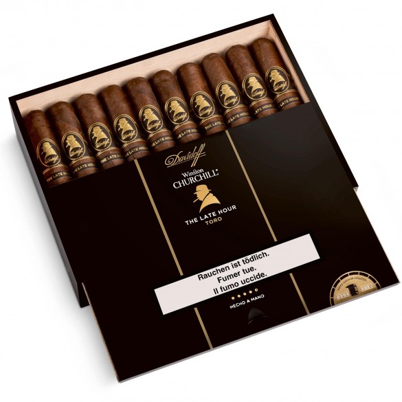 Davidoff Winston Churchill Late Hour Toro 20er Kistchen