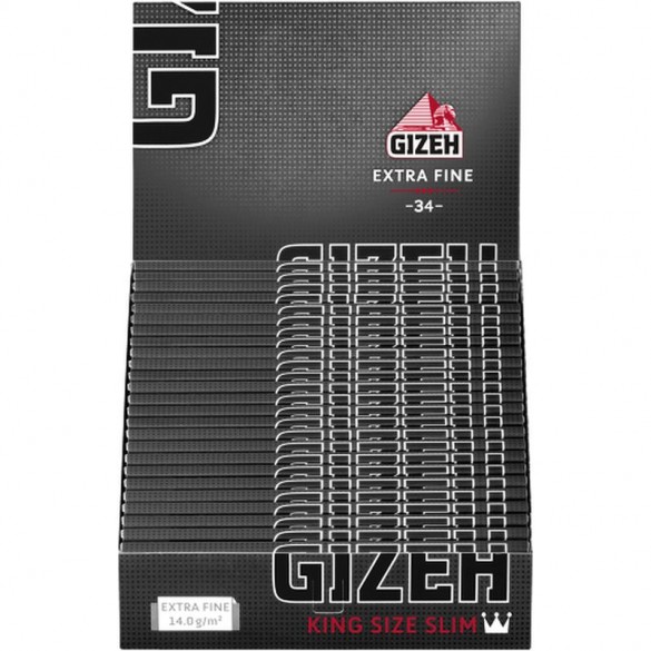 GIZEH Black King Size Slim