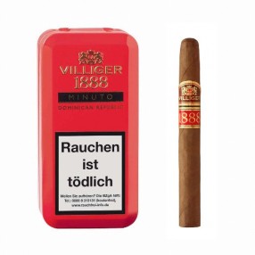 Villiger 1888 Minutos 8 er Blechbox Zigarren