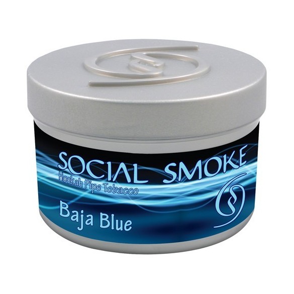 Social Smoke Baja Blue. Shisha Tabak 100gr.