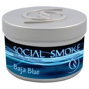 Social Smoke Baja Blue. Shisha Tabak 100gr.