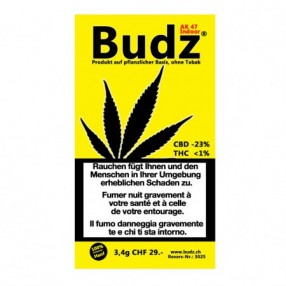 Budz CBD-Hanf Blüten Tabakersatz Indoor