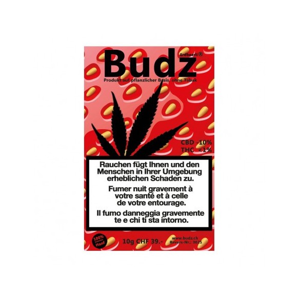 Budz CBD-Hanf Blüten Tabakersatz