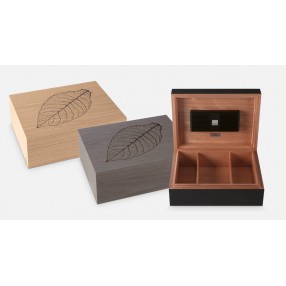 Zino Humidor Z60 Leaf Eiche grau