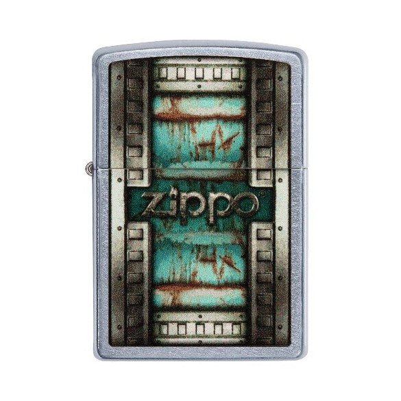 Zippo Street chrom Patina Zippo Design