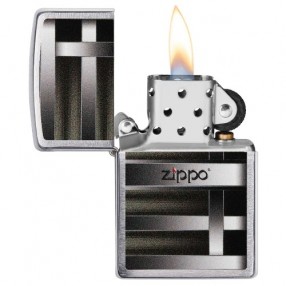 Zippo chrom gebürstet Metal Bars