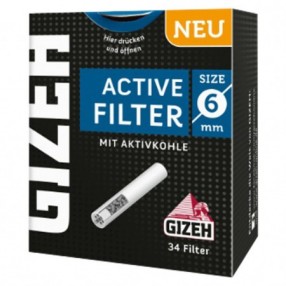 GIZEH Active Filter 6mm 10 x 34Stk