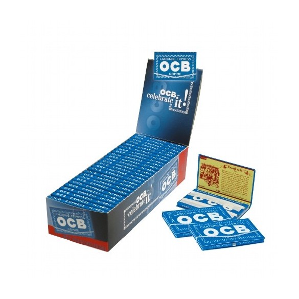 OCB DW Gomme rigide blau Schachtel