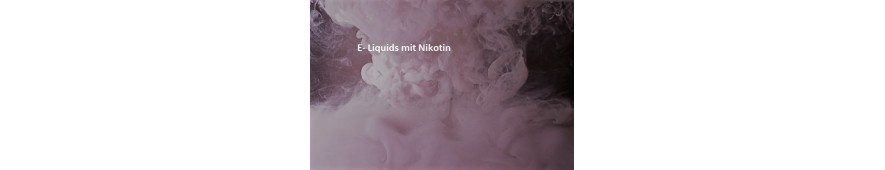 E - Liquid mit Nikotin